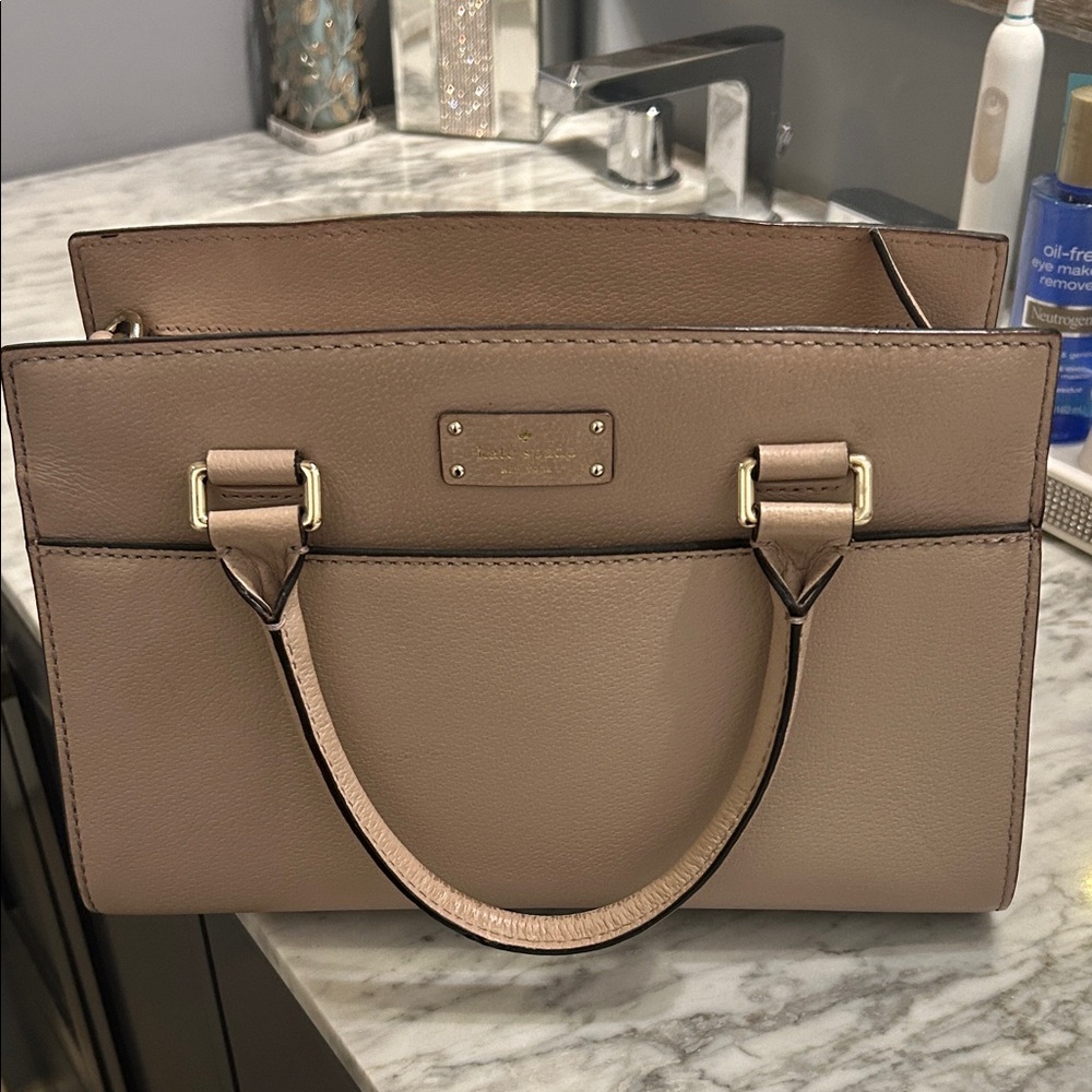 Kate Spade Beige Satchel Bag